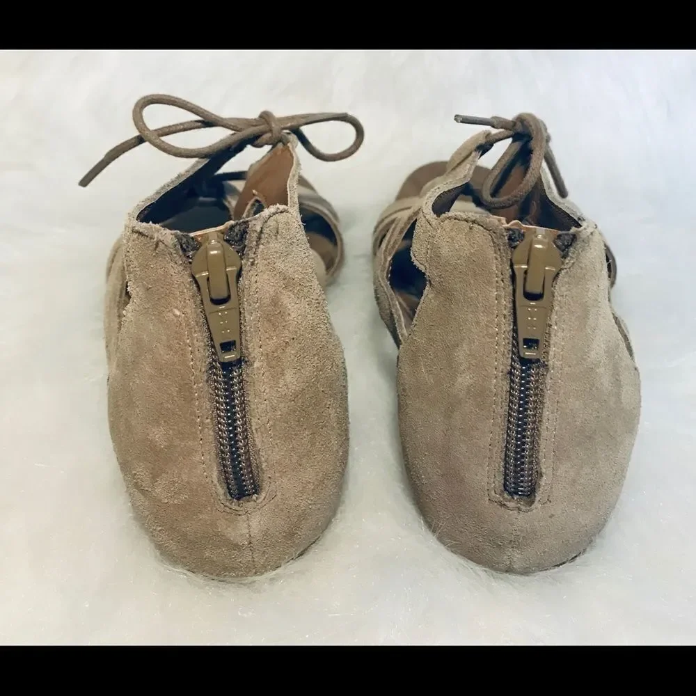 tan suede